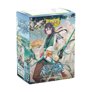 Dragon Shield 100ct Matte Art Sleeves: Grand Archive - Jin, Fate Defiant Supplies Arcane Tinmen   