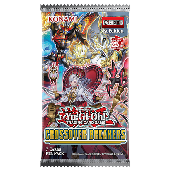 Yu-Gi-Oh! Crossover Breakers Booster Pack Trading Card Games Konami