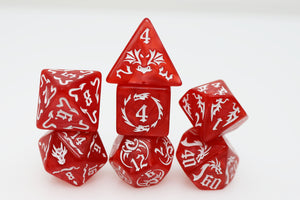 Drake's Flight: Inferno RPG Dice Set Dice Foam Brain Games   