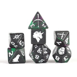 D&D Adventurer Dice Set - Legend of Drizzt 7ct Dice Sirius Dice