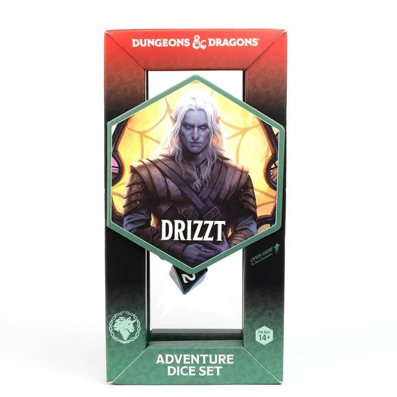 D&D Adventurer Dice Set - Legend of Drizzt 7ct Dice Sirius Dice