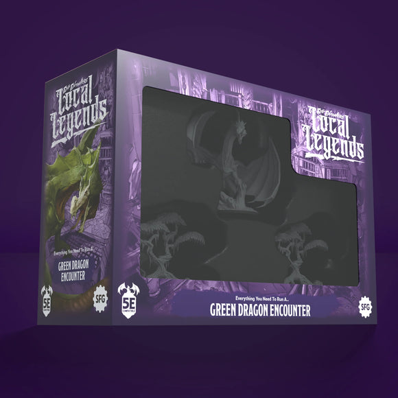 Epic Encounters - Local Legends: Green Dragon Encounter Miniatures Steamforged Games   