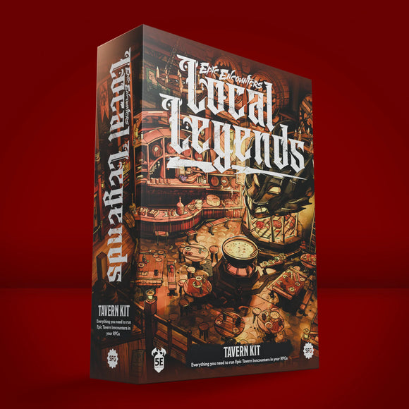 Epic Encounters - Local Legends: Tavern Kit Core Set Miniatures Steamforged Games   