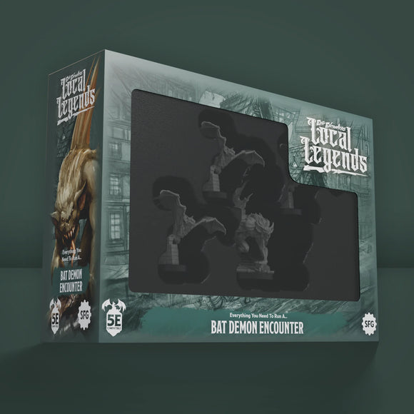 Epic Encounters - Local Legends: Bat Demon Encounter Miniatures Steamforged Games   