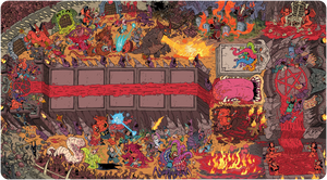 Epic Spell Wars of the Battle Wizards: Annihilageddon 3 - Diabolical Infernal Playmat (Kickstarter Exclusive) Supplies Cryptozoic Entertainment   