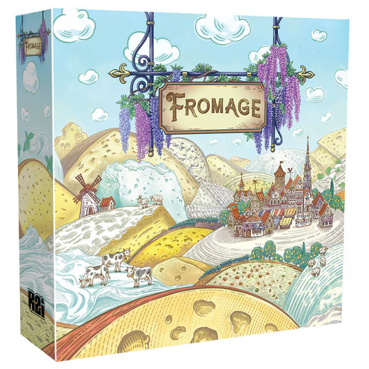 Fromage Kickstarter Deluxe Edition Board Games Road to Infamy Fromage KS