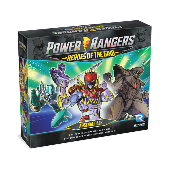 Power Rangers: Heroes of the Grid - Arsenal Pack Board Games Renegade Game Studios   
