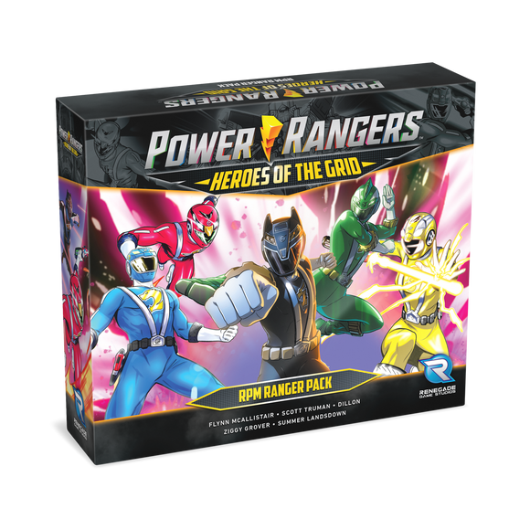 Power Rangers: Heroes of the Grid - RPM Ranger Pack Board Games Renegade Game Studios   