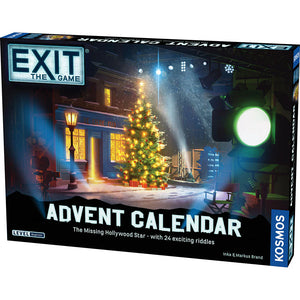 Exit: The Game Advent Calendar - The Missing Hollywood Star Puzzles Thames and Kosmos   