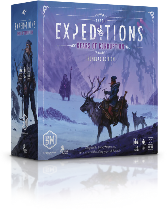 Expeditions: Gears of Corruption (Ironclad Edition) Board Games Stonemaier Games   