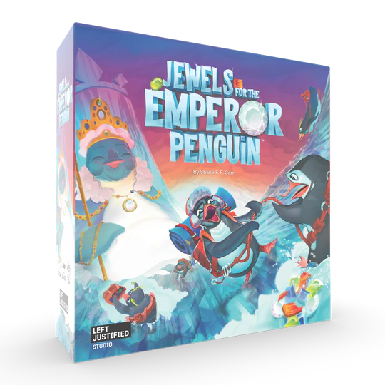 Jewels for the Emperor Penguin Board Games Left Justified Studio   