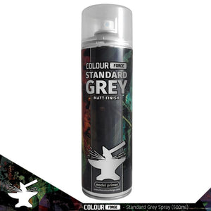 Colour Forge Spray: Standard Grey (500ml) Paints Colour Forge Hobby Supplies