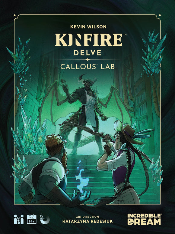 Kinfire Delve: Callous' Lab Card Games Incredible Dream   