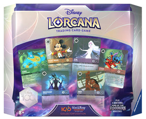 Disney Lorcana TCG: Rise of the Floodborn Disney 100 Collector Set Trading Card Games Ravensburger   