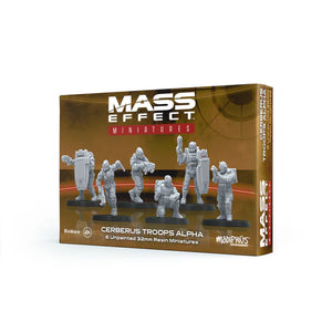 Mass Effect Resin Collectors Miniatures Set - Cerberus Troops Alpha