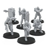 Mass Effect Resin Collectors Miniatures Set - Cerberus Troops Alpha