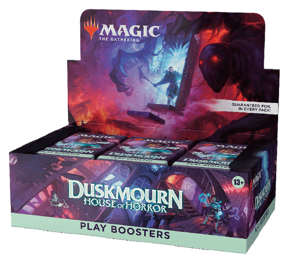 MTG [DSK] Duskmourn Play Boosters (3 options) Trading Card Games Wizards of the Coast DSK Play Box  