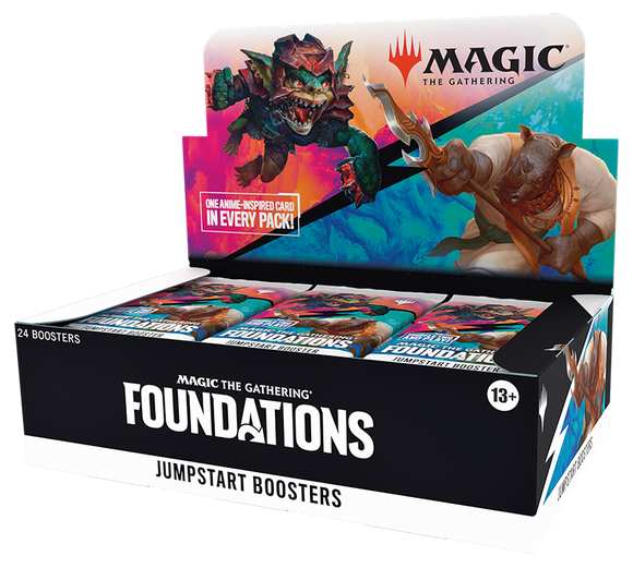 MTG [J25] Foundations Jumpstart 2025 Boosters (2 options) Trading Card Games Wizards of the Coast FDN Jumpstart 2025 Box  