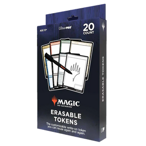 MTG Erasable Tokens 20ct Supplies Ultra Pro