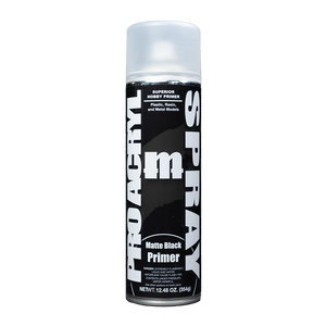 Pro Acryl Spray: Matte Black Paints Monument Hobbies   