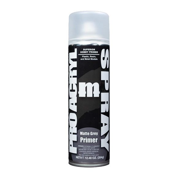 Pro Acryl Spray: Matte Grey Paints Monument Hobbies   