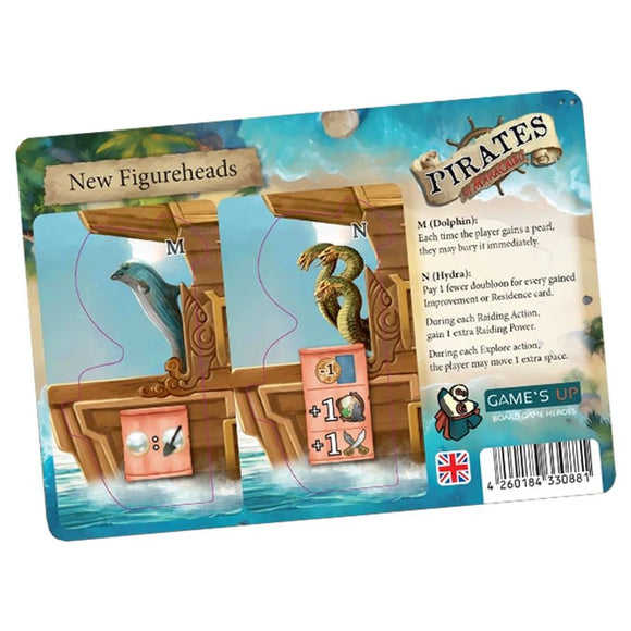 Pirates of Maracaibo Figureheads Promo Board Games Capstone Games   