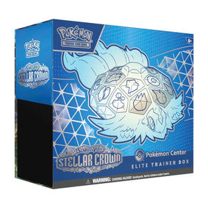 Pokemon TCG S&V Stellar Crown Elite Trainer Box Trading Card Games Pokemon USA PKMN S&V SC ETB  