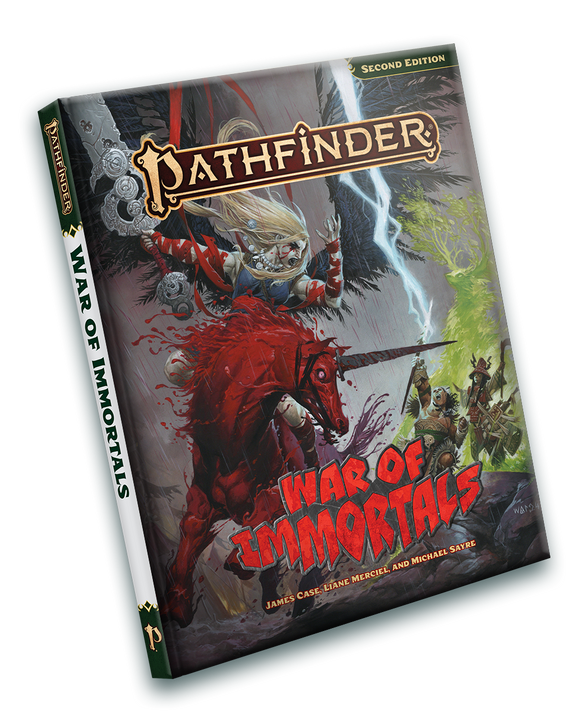 Pathfinder 2E War of Immortals - Hardcover Role Playing Games Paizo   