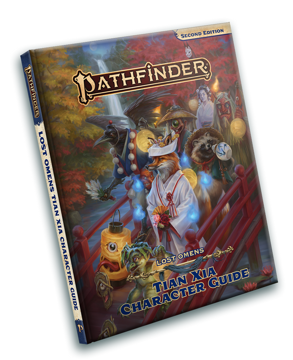 Pathfinder 2E Lost Omens: Tian Xia Character Guide Hardcover Role Playing Games Paizo   