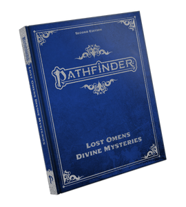 Pathfinder 2E Lost Omens: Divine Mysteries Hardcover - Special Edition Role Playing Games Paizo