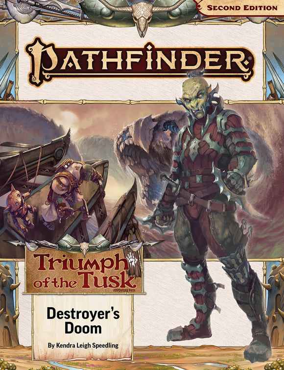 Pathfinder 2E Adventure Path #209 - Triumph of the Tusk Part 3: Destroyer's Doom Role Playing Games Paizo