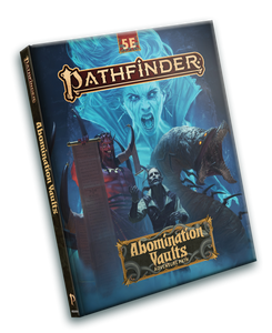 Pathfinder 2E Adventure Path: Abomination Vaults for 5E (2 options) Role Playing Games Paizo PF Abomination Vaults 5E HC  