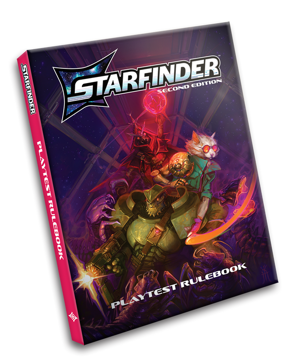 Starfinder RPG: 2nd Edition Playtest Book Role Playing Games Paizo   