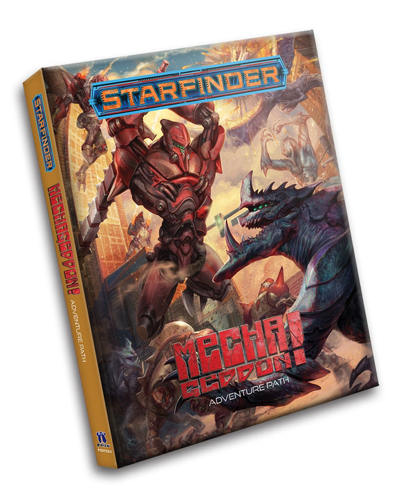 Starfinder Adventure Path: Mechageddon! (2 options) Role Playing Games Paizo SF Mechageddon HC  