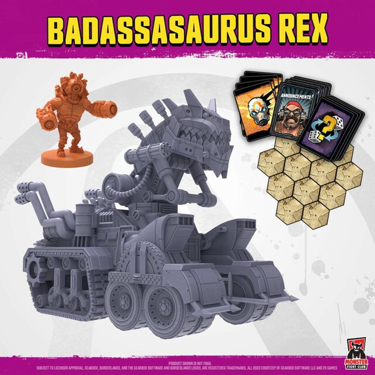 Mister Torgue's Arena of Badassery: Badassasaurus – Common Ground Games