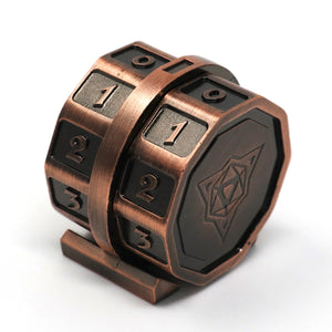 Lifelink Counter - Battleworn Copper Dice Die Hard Dice LLC - Battleworn Copper  