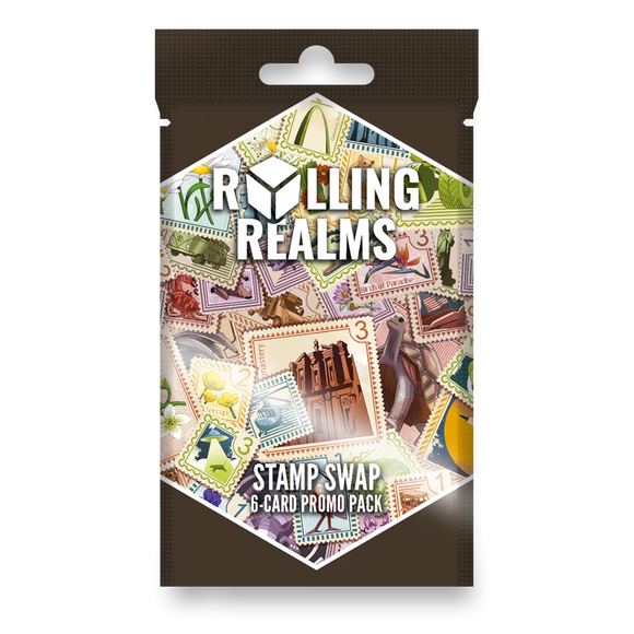 Rolling Realms Promo Realms: Stamp Swap Board Games Stonemaier Games   