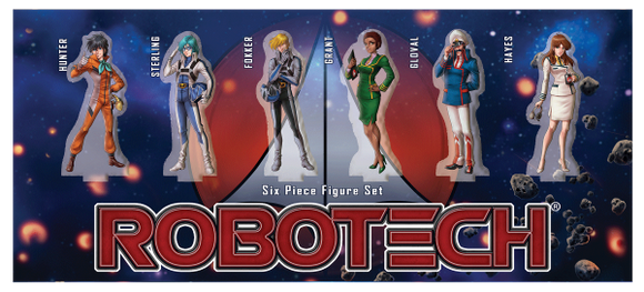 Robotech: Attack on the SDF-1 Standees Board Games Strange Machine Games   