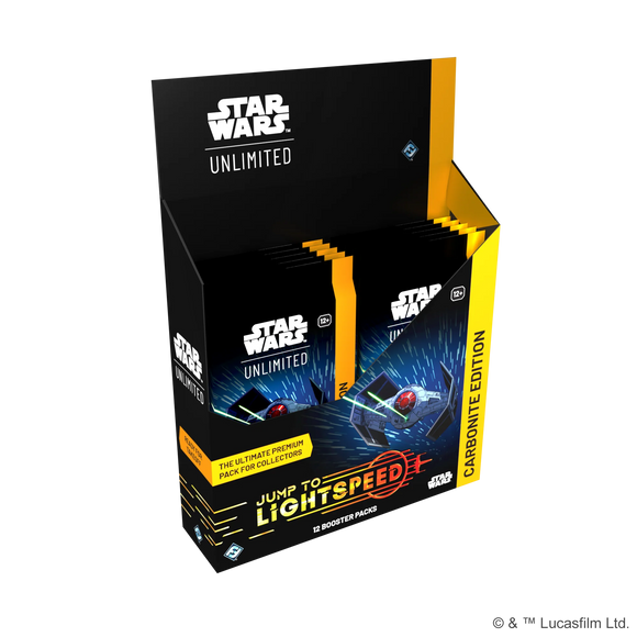 Star Wars Unlimited [JTL] Jump to Lightspeed Carbonite Boosters (2 options) Trading Card Games Fantasy Flight JTL Carbonite Box