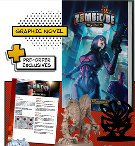 CMON Comics Vol 2 - Zombicide: Invader - Playing Prometheus + Extras Board Games Cool Mini or Not   