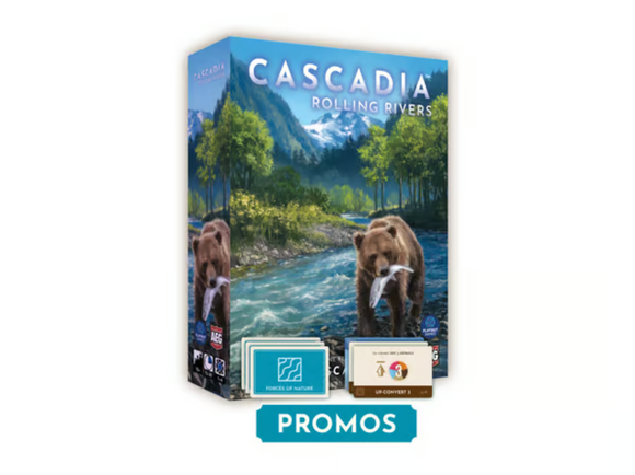 Cascadia Rolling Rivers Kickstarter Edition Board Games Flatout Games   