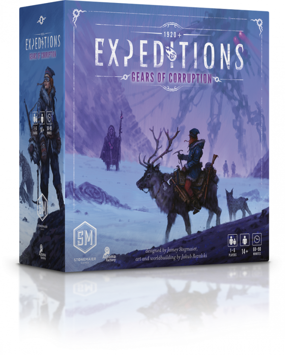 Expeditions: Gears of Corruption (Standard Edition) Board Games Stonemaier Games   