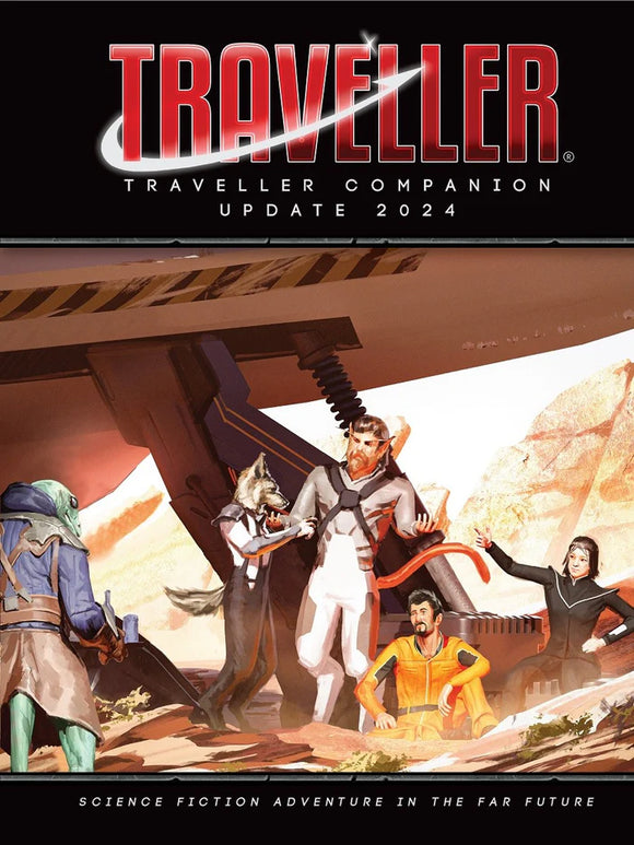 Traveller RPG Traveller Companion (Update 2024) Role Playing Games Mongoose Publishing   