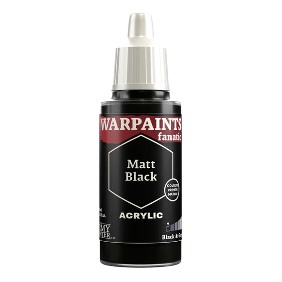 Warpaints Fanatic: Matt Black Paints Army Painter   