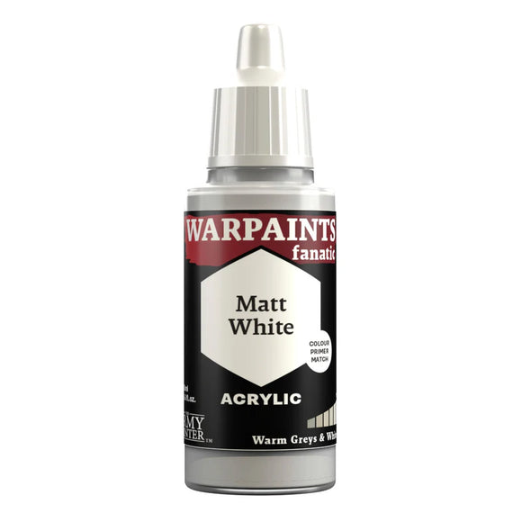 Warpaints Fanatic: Matt White Paints Army Painter   