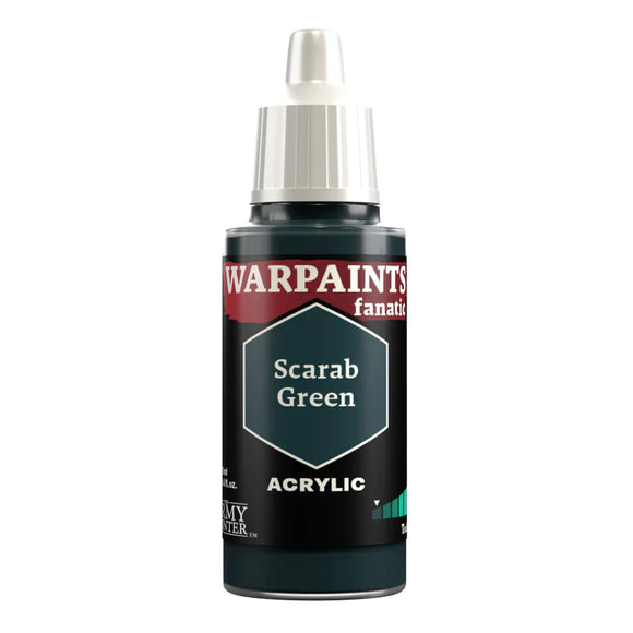 Warpaints Fanatic: Scarab Green Paints Army Painter   