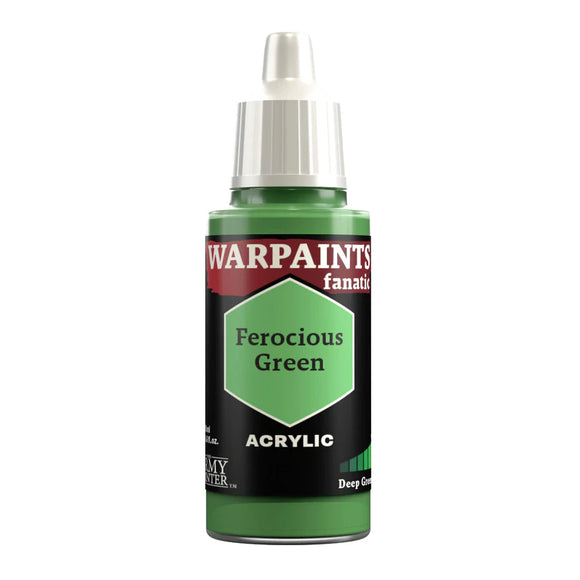 Warpaints Fanatic: Ferocious Green Paints Army Painter   