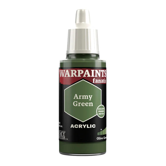 Warpaints Fanatic: Army Green Paints Army Painter   