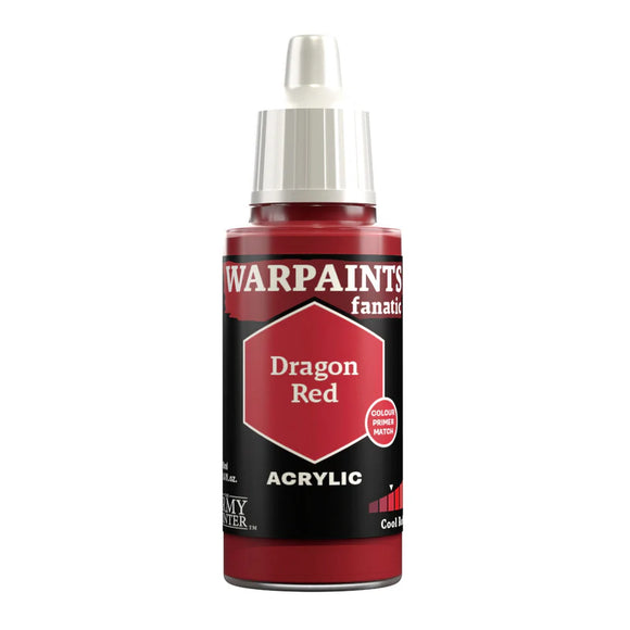 Warpaints Fanatic: Dragon Red Paints Army Painter   