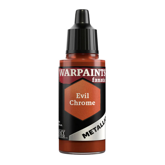 Warpaints Fanatic Metallic: Evil Chrome Paints Army Painter   